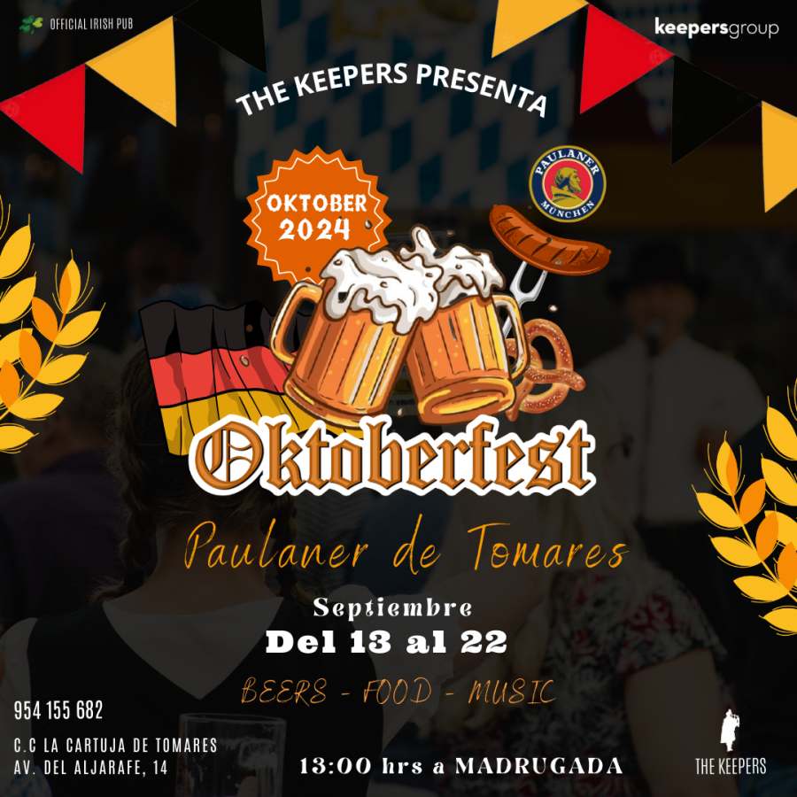 ¡El OKTOBERFEST llega a Tomares!