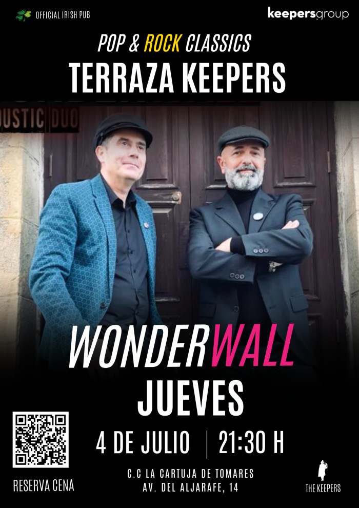 WonderWall Duo, concierto en directo en el Keepers Tomares